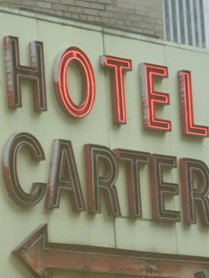 hotel carter. this year at Hotel Carter